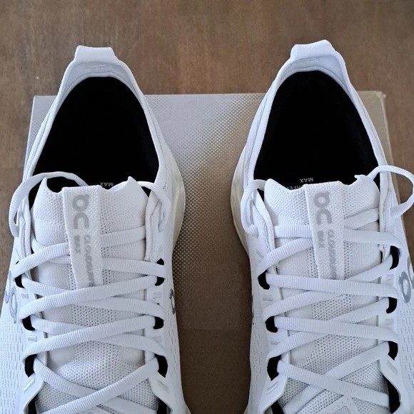 On Cloudsurfer Max - Color: White / White - Size: Men 12 Wide - Picture 4 of 9